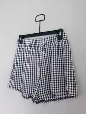 Black & White Gingham shorts